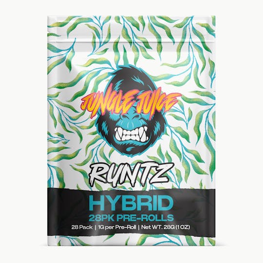 Jungle Juice - Jungle Juice - Runtz - 28 pack - 1g Pre-Roll - 1