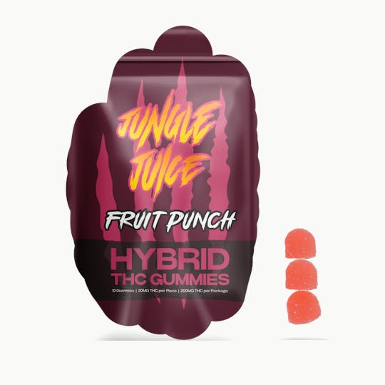 Jungle Juice - Jungle Juice - Fruit Punch Gummies - 200mg - 1