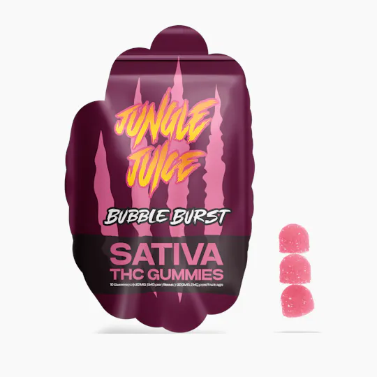 Jungle Juice - Jungle Juice | Bubble Burst | Gummies | 200mg - 1