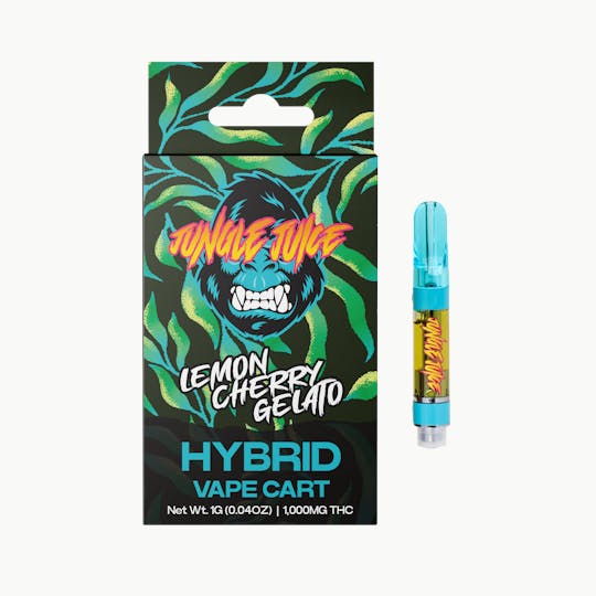 Jungle Juice - Jungle Juice - Lemon Cherry Gelato - 1g Cart - 1