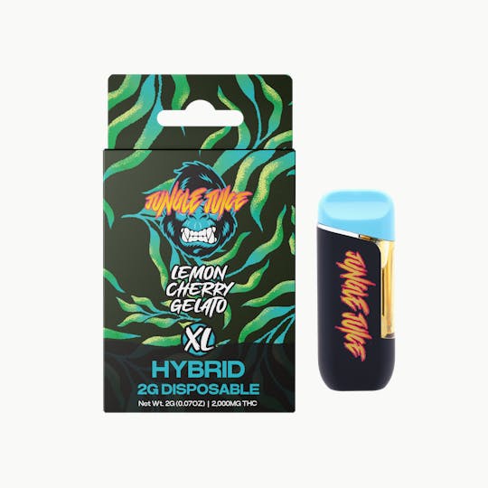 Jungle Juice - Jungle Juice - Lemon Cherry Gelato - 2g Disposable - 1