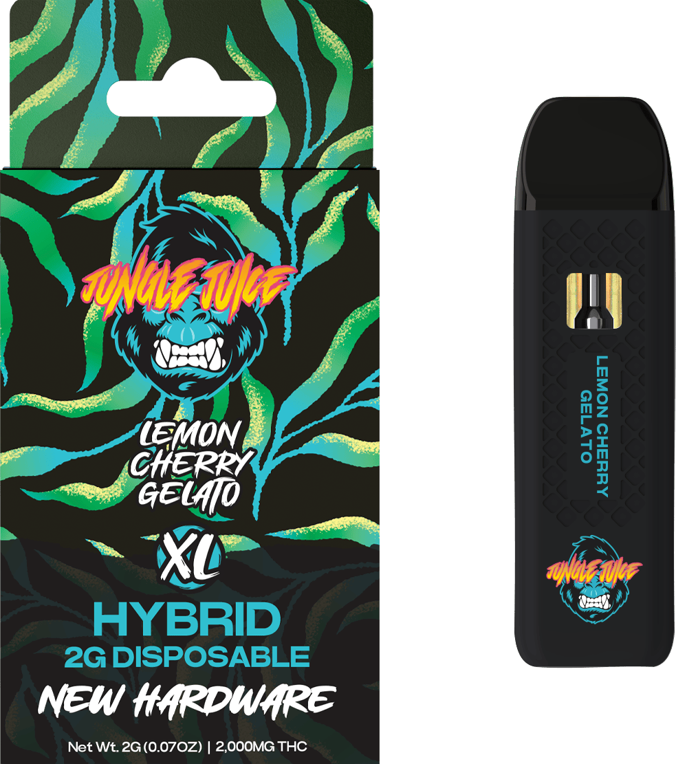 Jungle Juice - Jungle Juice - Lemon Cherry Gelato - 2g Disposable - 1