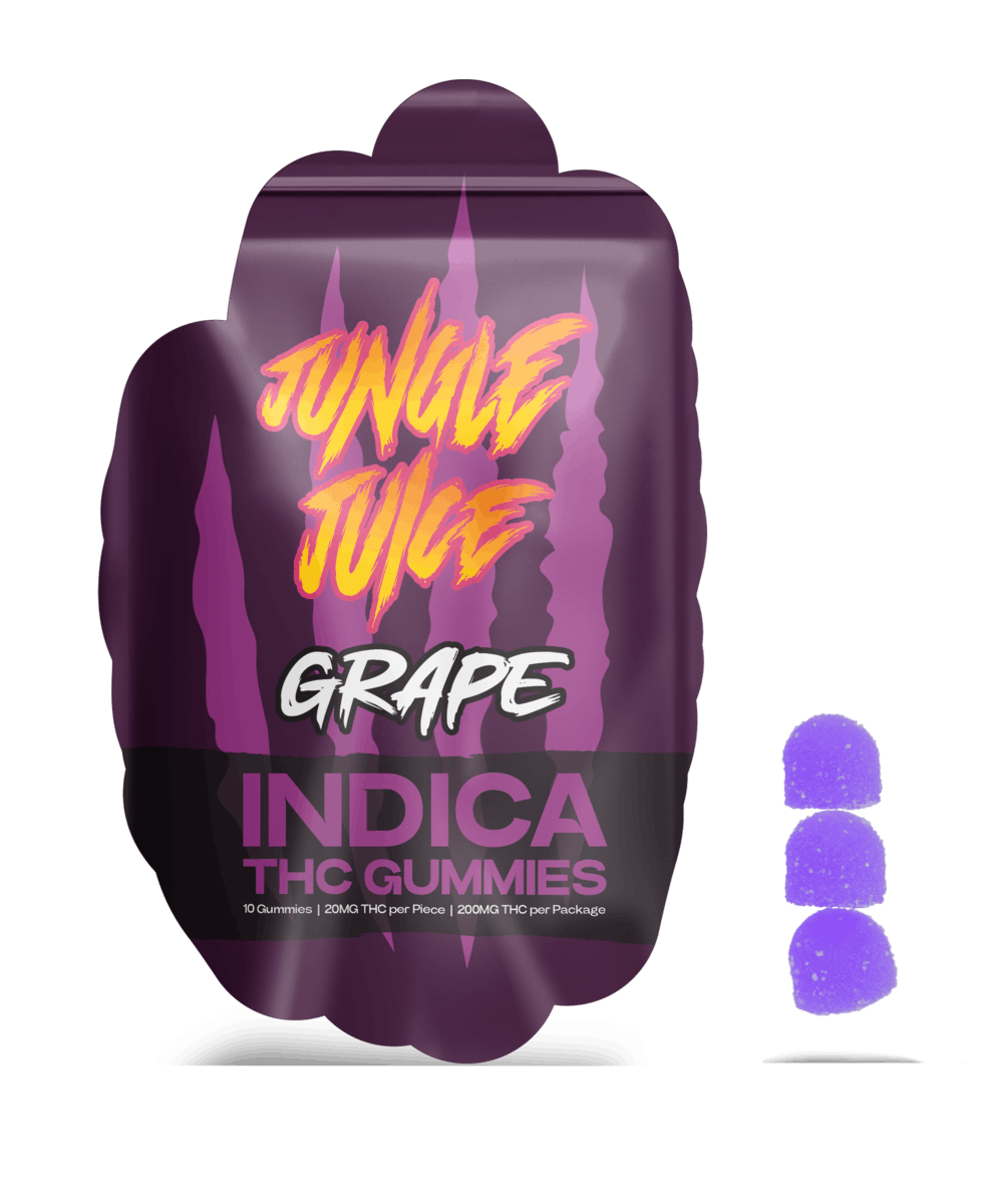 Jungle Juice - Jungle Juice - Grape Gummies - 200mg - 1