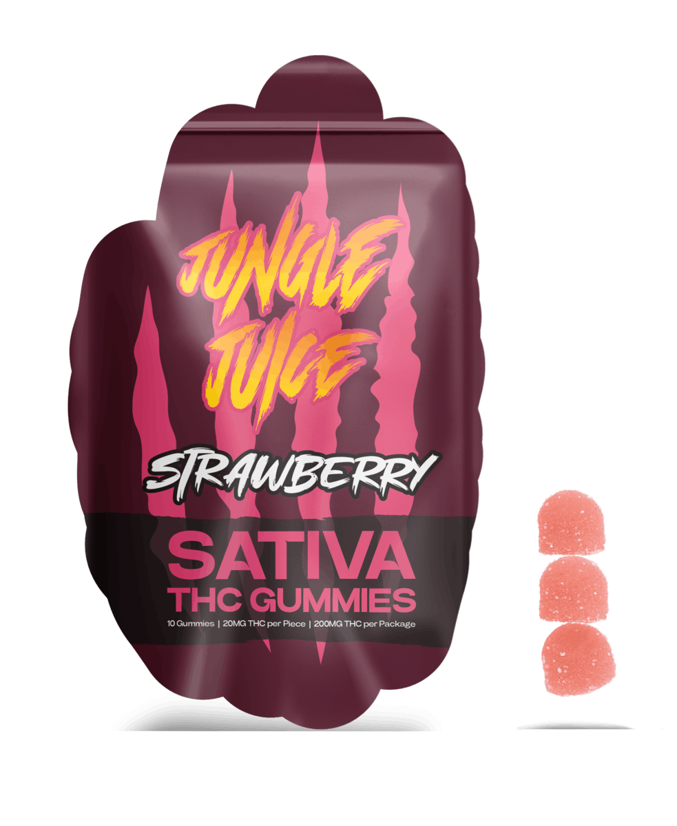 Jungle Juice - Jungle Juice - Strawberry Gummies - 200mg - 1