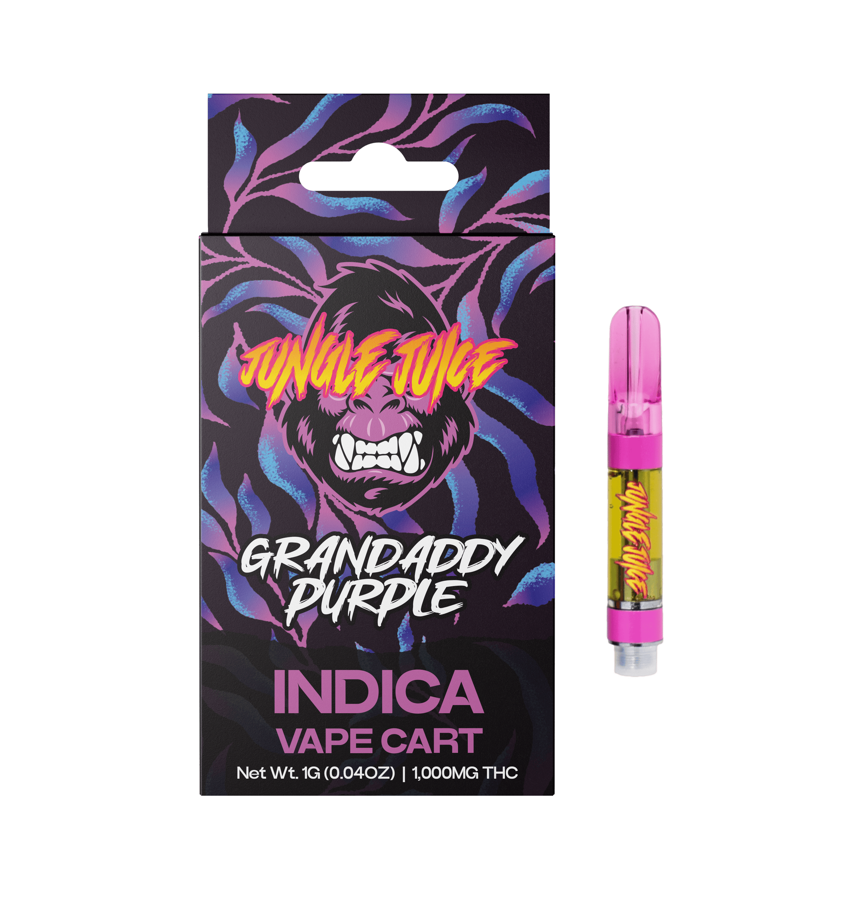 Jungle Juice - Jungle Juice | Granddaddy Purple | Cartridge | 1g - 1