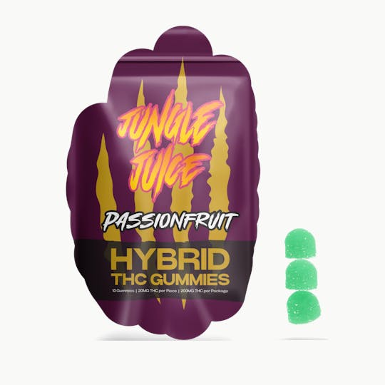 Jungle Juice - Jungle Juice - Passionfruit Gummies - 200mg - 1