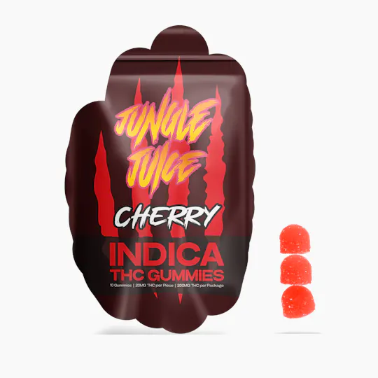 Jungle Juice - Jungle Juice | Cherry | Gummies | 200mg - 1
