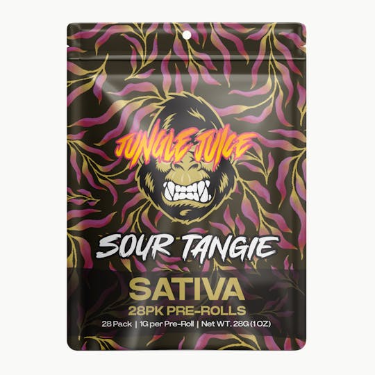 Jungle Juice - Jungle Juice - Sour Tangie - 28 pack - 1g Pre-Roll - 1