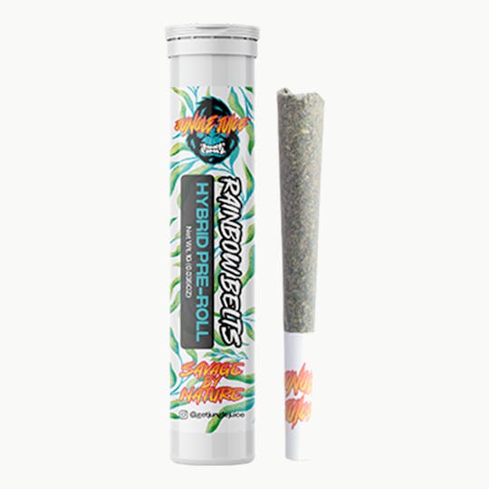 Jungle Juice - Jungle Juice - Rainbow Belts - 1g Pre-Roll - 1