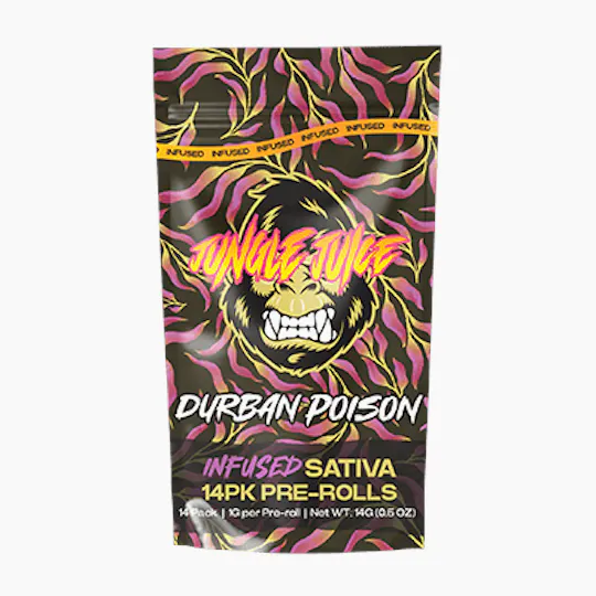 Jungle Juice - Jungle Juice | Durban Poison | Joint | 1g | 14pk - 1