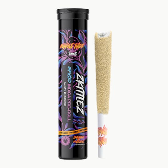 Jungle Juice - Jungle Juice - Zkittlez - 1g Infused Pre-Roll - 1