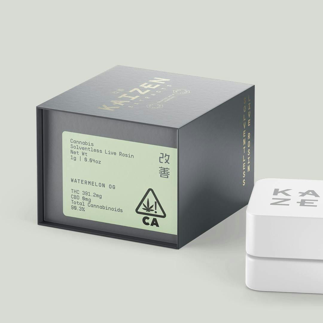 Kaizen Extracts - Kaizen Extracts | Gush Mintz | Live Rosin | Fresh Press | 1g - 1