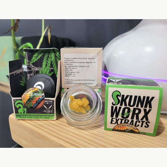 Noble Labs - Noble Labs - Skunk Worx Live Resin 1g | Black Ice - 1