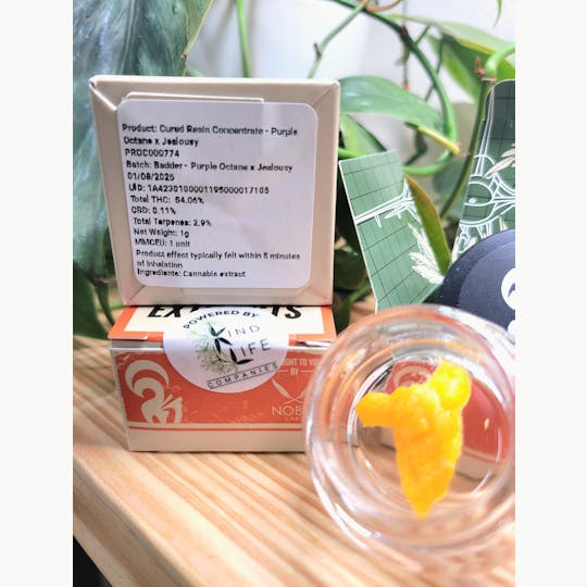 Noble Labs - Noble Labs - Skunk Worx Cured Resin 1g | Purple Octane x Jealousy - 1