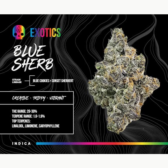 Bosky Genetics - BOSKY - Blue Sherb (14G SMALL BUDS) - 1