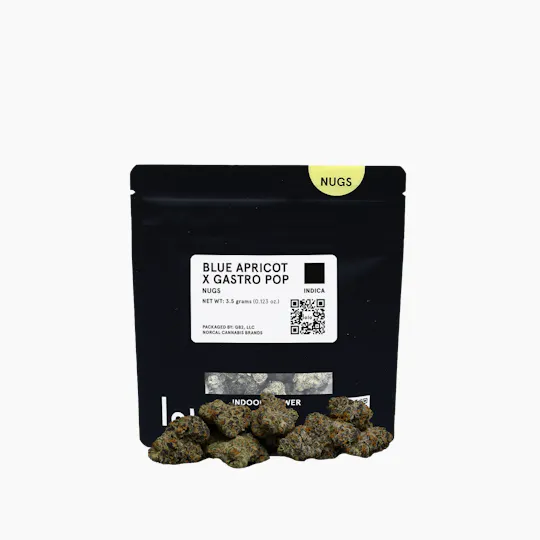 lolo - lolo | Blue Apricot + Gastro Pop | Indoor Nugs | 3.5g - 1