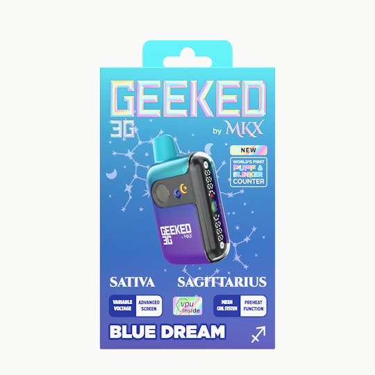 MKX Oil Co - Geeked 3G Disposable by MKX | Blue Dream - 1