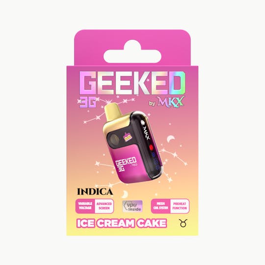MKX Oil Co - Geeked 3G Disposable by MKX | Ice Cream Cake - 1