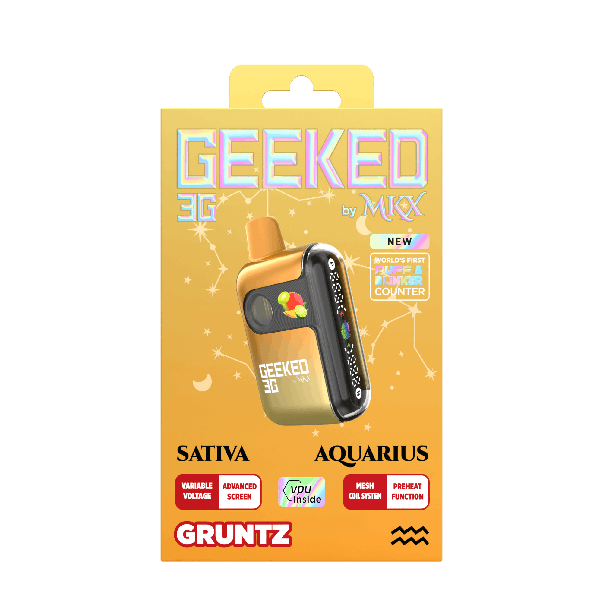 MKX Oil Co - Geeked 3G Disposable by MKX | Gruntz - 1