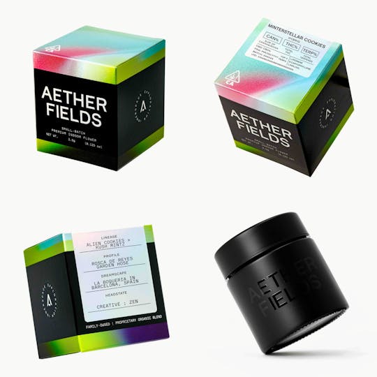 AETHER FIELDS - MINTERSTELLAR COOKIES // PREMIUM INDOOR BIGS - 3.5g - 1