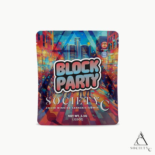 Society C - Society C - Block Party - 3.5g Flower - 1