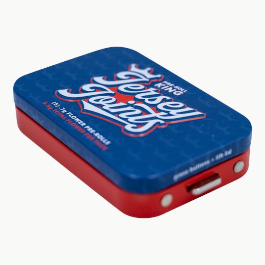 Pre Roll King of Jersey - Jersey Joints - (5pk) 0.7g Joints - Platinum Frosting - 1