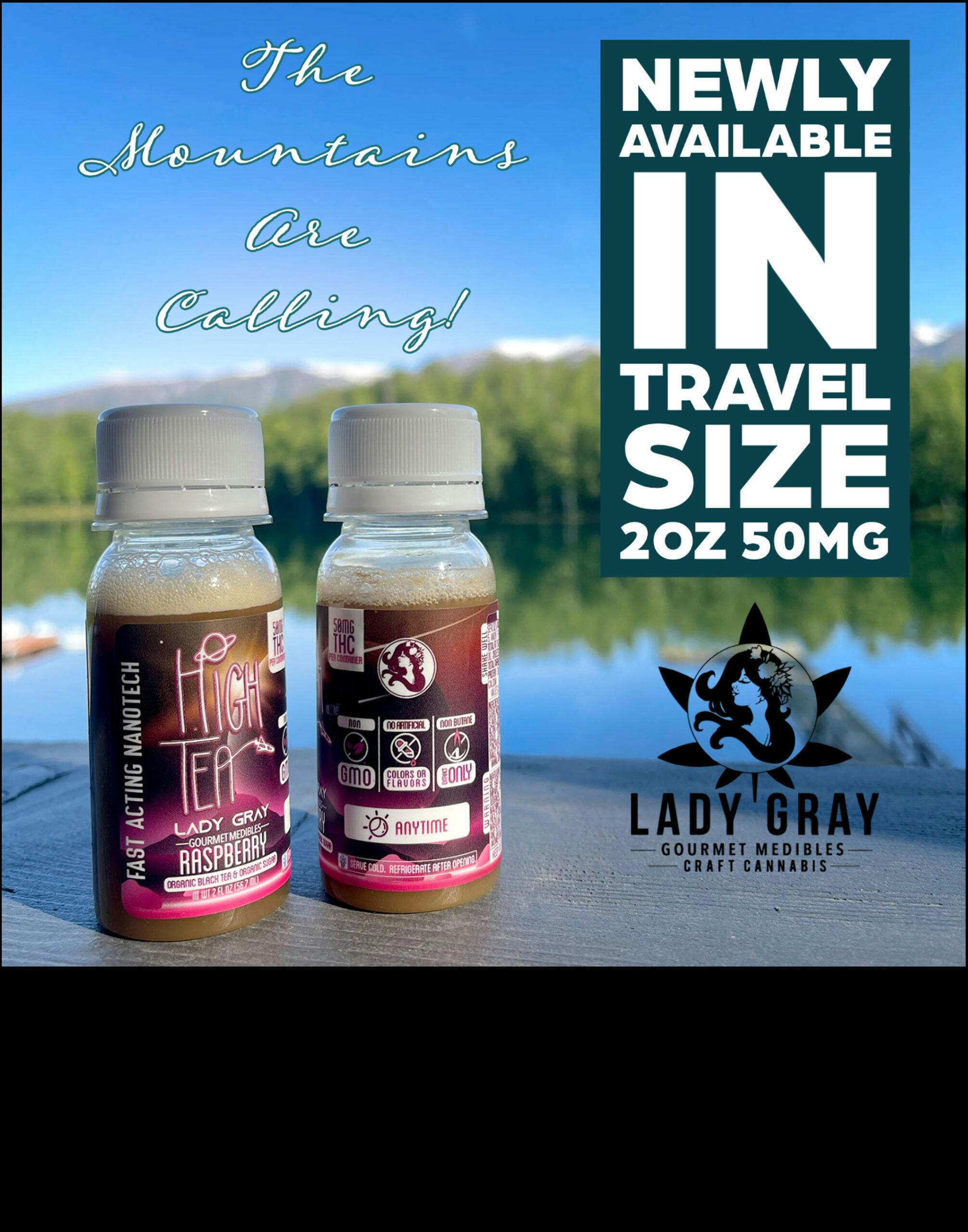 Lady Gray Gourmet Medibles - Lady Gray - Drinkables - Raspberry High Tea - 1