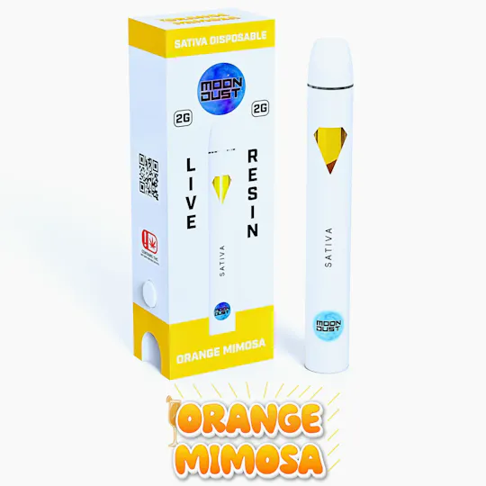MOON DUST - Moon Dust | Orange Mimosa | Live Resin Disposable | 2g - 1