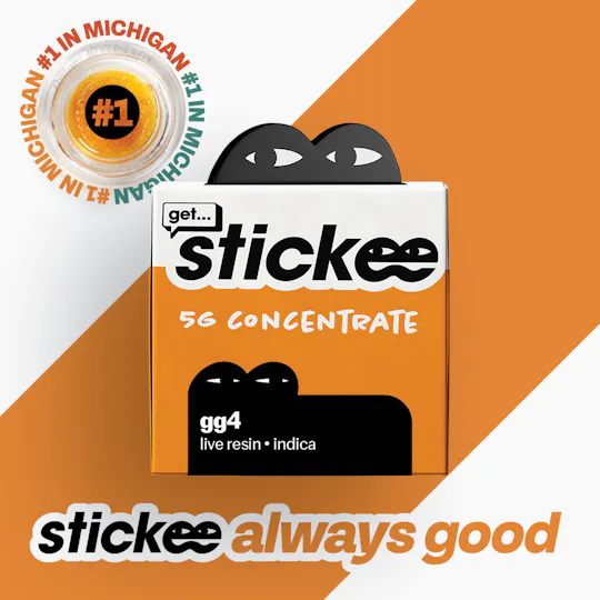 Stickee - STICKEE | GG4 | Indica | Live Resin Concentrate | 5G - 1