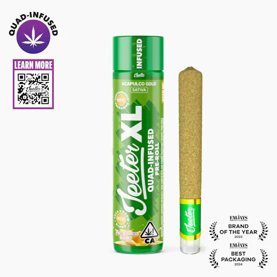 Jeeter - Jeeter | Acapulco Gold | XL Quad-Infused Joint | 2g - 1