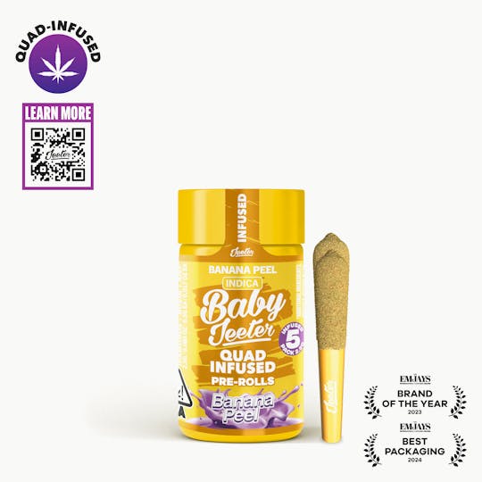 Jeeter - Baby Jeeter | Quad-Infused - Banana Peel - 1