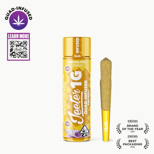 Jeeter - Jeeter Joint | Quad-Infused - Banana Peel - 1