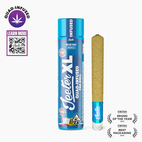 Jeeter - Jeeter | Blue ZKZ | XL Quad-Infused Joint | 2g - 1