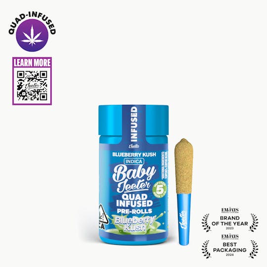 Jeeter - Baby Jeeter | Quad-Infused - Blueberry Kush - 1