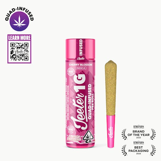 Jeeter - Jeeter Joint | Quad-Infused - Cherry Blossom - 1