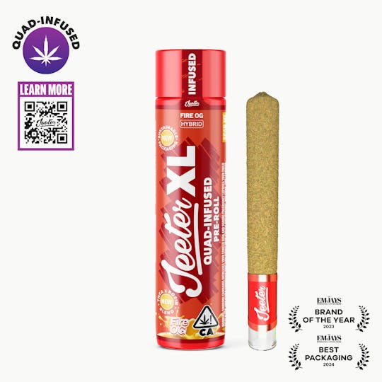 Jeeter - Jeeter XL | Quad-Infused - Fire OG - 1