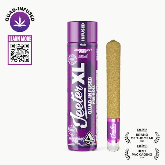 Jeeter - Jeeter XL | Quad-Infused - Granddaddy Purp - 1