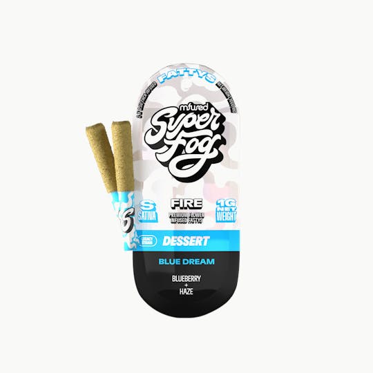 MFused - FIRE Infused Fattys 2pk - Blue Dream - 1