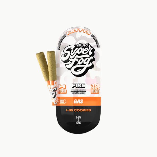 MFused - FIRE Infused Fattys 2pk - I-95 Cookies - 1