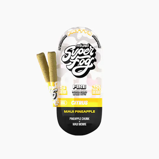 MFused - FIRE Infused Fattys 2pk - Maui Pineapple - 1