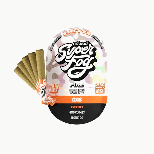 MFused - FIRE Infused Fattys 5pk - Fatso - 1