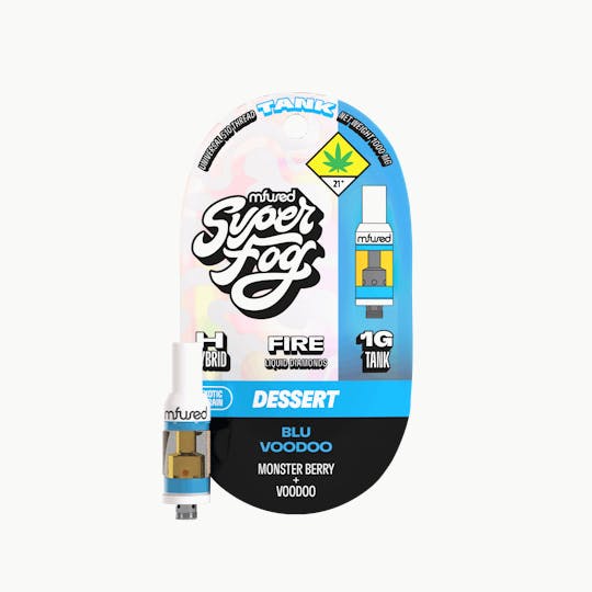 MFused - FIRE Liquid Diamonds 1g Tank - Blu Voodoo - 1