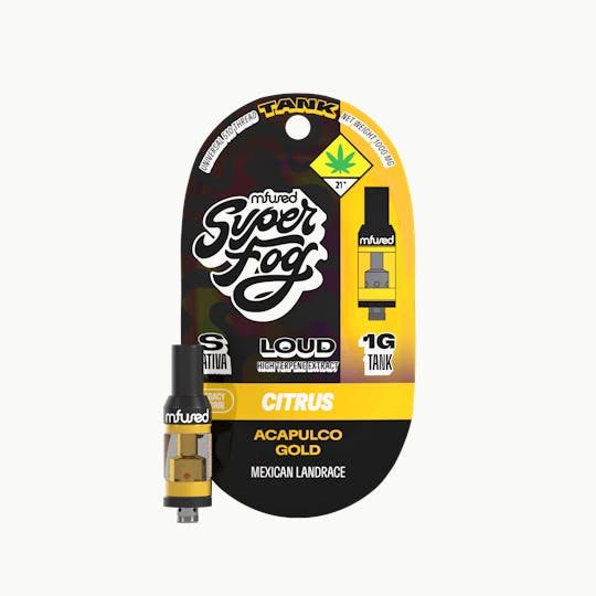 MFused - LOUD High Terpene Extract 1g Tank - Acapulco Gold - 1
