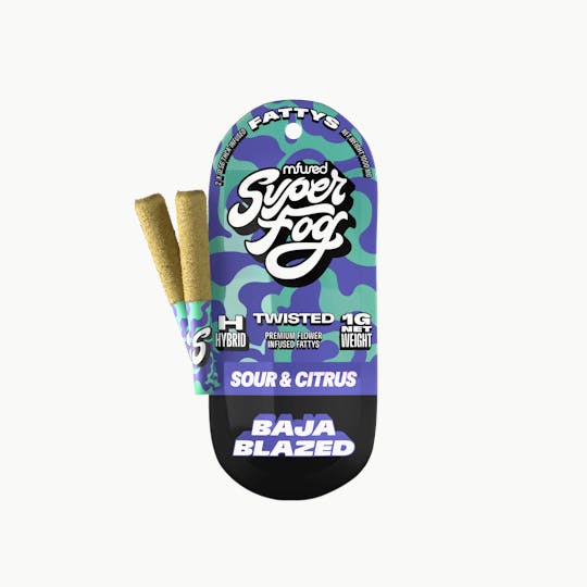 MFused - TWISTED Infused Fattys 2pk - Baja Blazed - 1