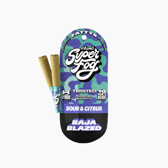 MFused - TWISTED Infused Fattys 2pk - Baja Blazed - 1