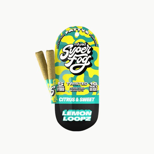 MFused - TWISTED Infused Fattys 2pk - Lemon Loopz - 1
