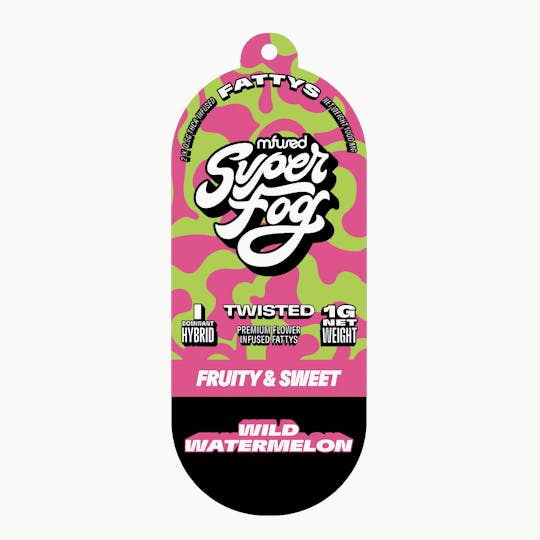 MFused - TWISTED Infused Fattys 2pk - Wild Watermelon - 1