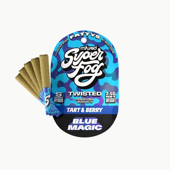 MFused - TWISTED Infused Fattys 5pk - Blue Magic - 1
