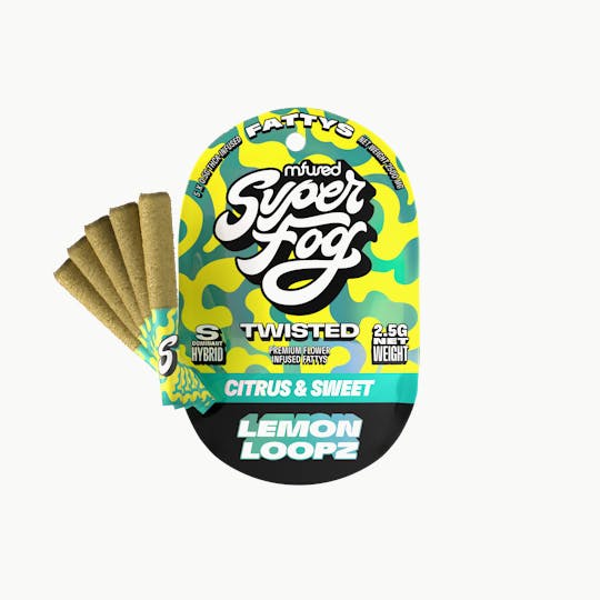 MFused - TWISTED Infused Fattys 5pk - Lemon Loopz - 1
