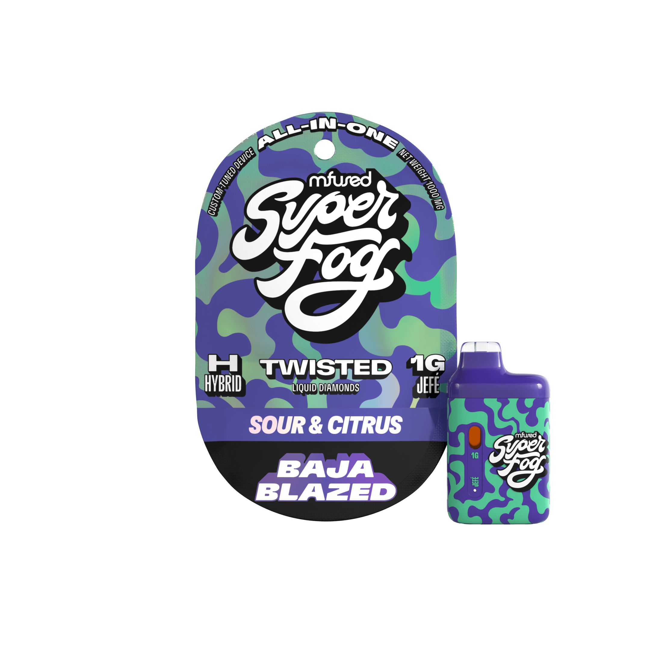 MFused - TWISTED Liquid Diamonds 1g Jefé - Baja Blazed - 1